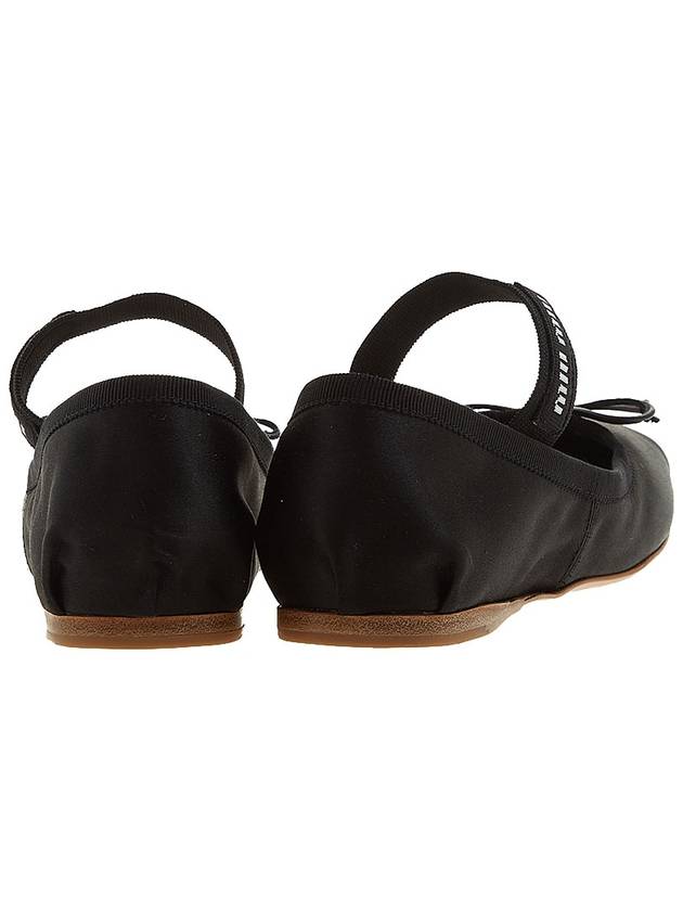 Satin Ballerinas Black - MIU MIU - BALAAN 5