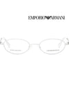 Eyewear Metal Eyeglasses Silver - EMPORIO ARMANI - BALAAN 4