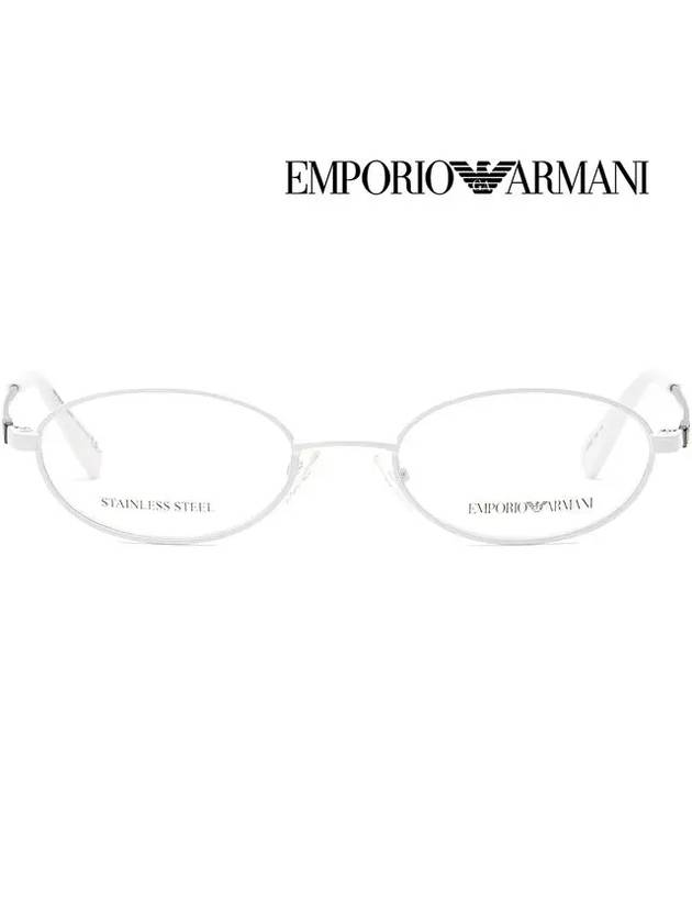 Eyewear Metal Eyeglasses Silver - EMPORIO ARMANI - BALAAN 4