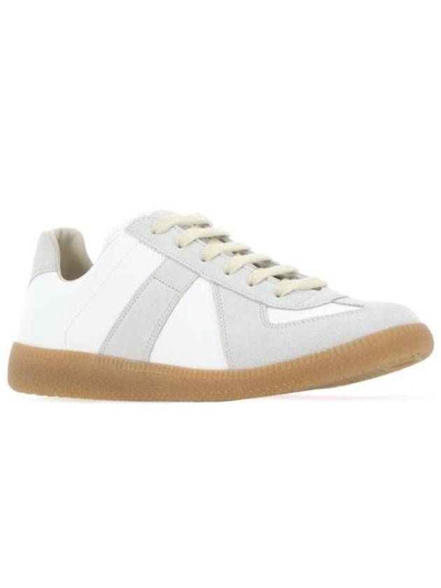 Replica Calfskin Low Top Sneakers White - MAISON MARGIELA - BALAAN 3