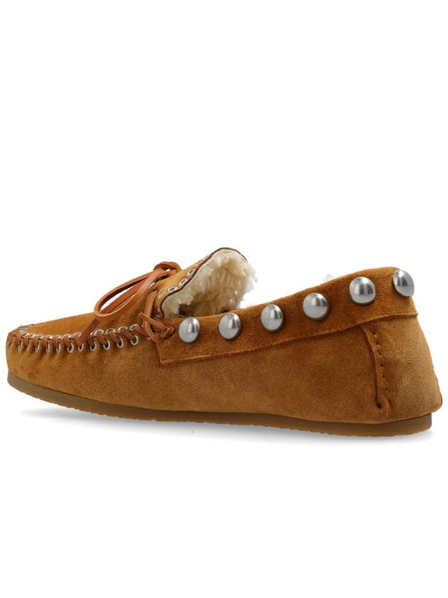 Isabel Marant Shoes Fitza Type Loafers, Women's, Brown - ISABEL MARANT - BALAAN 5