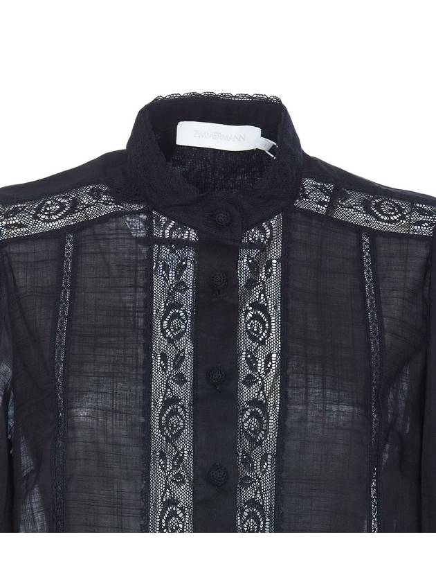 Zimmermann 'Halliday Lace Trim' Shirt - ZIMMERMANN - BALAAN 4