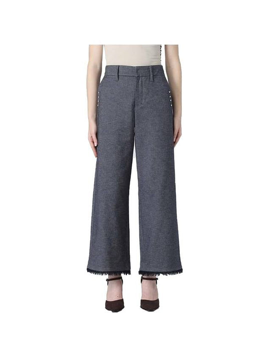 Corfu Cotton Slack Grey - MAX MARA - BALAAN 1