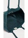 Yenky Embroidered Logo Shopper Tote Bag Green - ISABEL MARANT - BALAAN 5