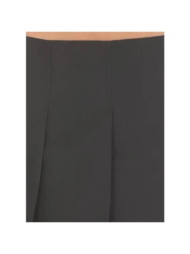 Women's High-Waist Pleated Skirt Black - MARNI - BALAAN 6