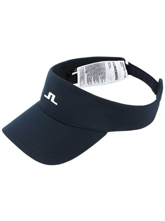 Yaden Logo Golf Visor Navy - J.LINDEBERG - BALAAN 2