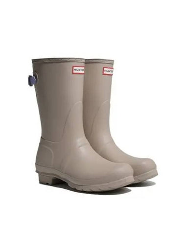 Original Bag Adjustable Short Rain Boots Skimming Stone WFS1013RMASFT - HUNTER - BALAAN 1