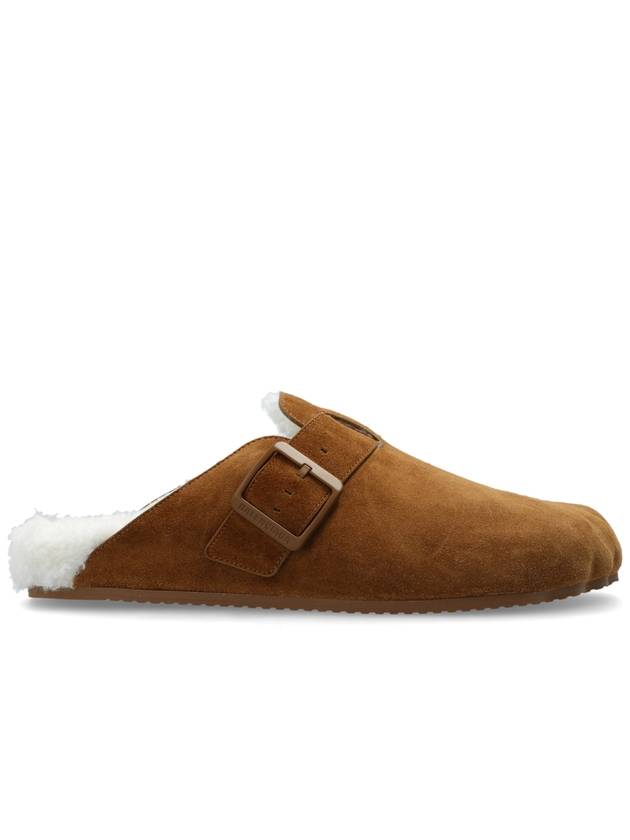 Sunday Shearling Mules Beige - BALENCIAGA - BALAAN 2