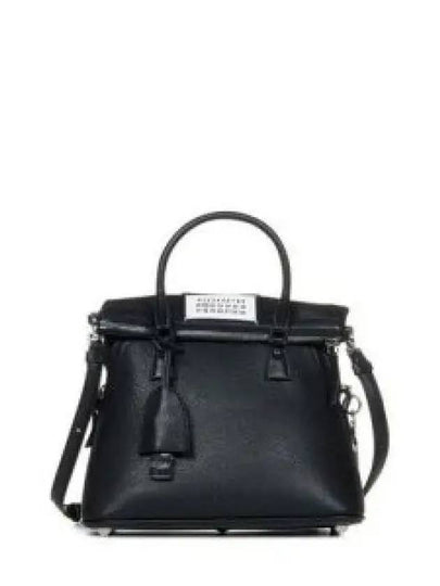 5AC Classic Mini Tote Bag Black - MAISON MARGIELA - BALAAN 2