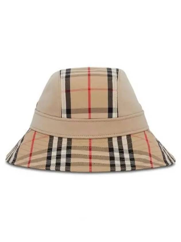 Check Pattern Bucket Hat Beige - BURBERRY - BALAAN 2