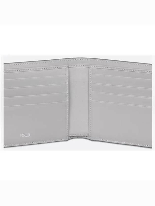 CD Diamond Canvas Half Wallet Grey - DIOR - BALAAN 5