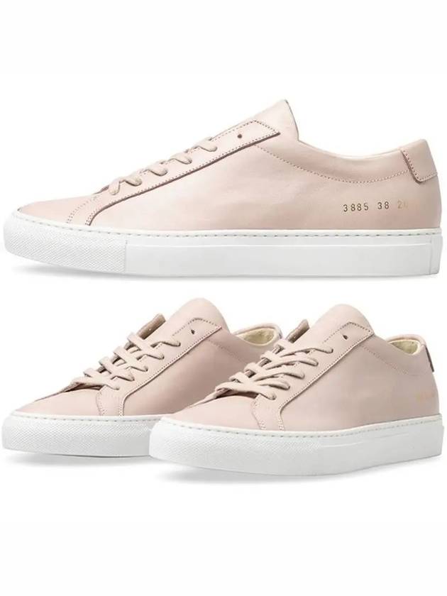 Achilles Low Top Sneakers Pink - COMMON PROJECTS - BALAAN 2