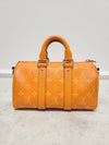 Used luxury goods Lewis It 25 Orange Monogram Keepall Bandouli re Cross Bag - LOUIS VUITTON - BALAAN 6