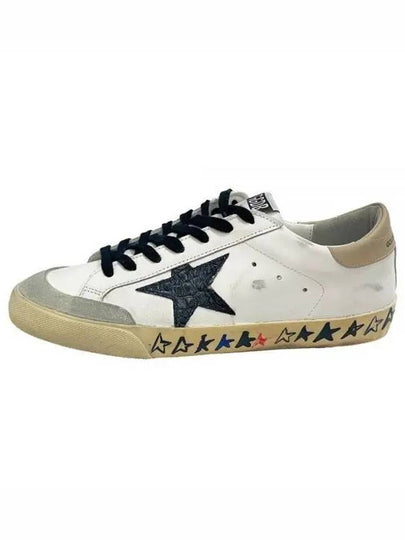 Superstar Pen Star Low Top Sneakers Sand White - GOLDEN GOOSE - BALAAN 2