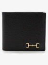 Horsebit Half Wallet Black - GUCCI - BALAAN 2