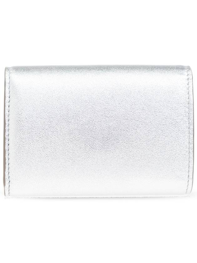 Loewe Wallet With Logo, Women's, Silver - LOEWE - BALAAN 3