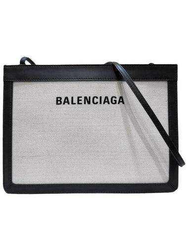 Women s 339937 Canvas Pochette Cross Bag - BALENCIAGA - BALAAN 1