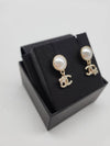 CC logo flower drop earrings gold - CHANEL - BALAAN 5