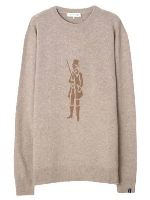 logo crew neck knit - MACKINTOSH - BALAAN 1