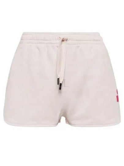 Mifa Logo Print Cotton Shorts Light Pink - ISABEL MARANT - BALAAN 2