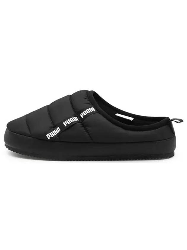 Logo Tuff Padded Polka Quilted Slippers Black - PUMA - BALAAN 2