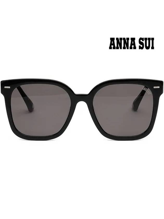 Sunglasses AS2208KS 001 Black square horn rim Asian fit - ANNA SUI - BALAAN 3