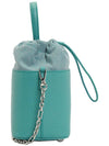 5AC Number Logo Texture Leather Bucket Bag Vert - MAISON MARGIELA - BALAAN 4