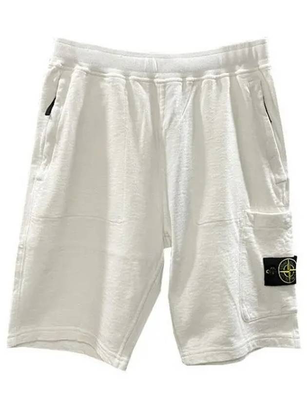 Wappen patch pocket Bermuda banding shorts 32178514 1095869 - STONE ISLAND - BALAAN 1