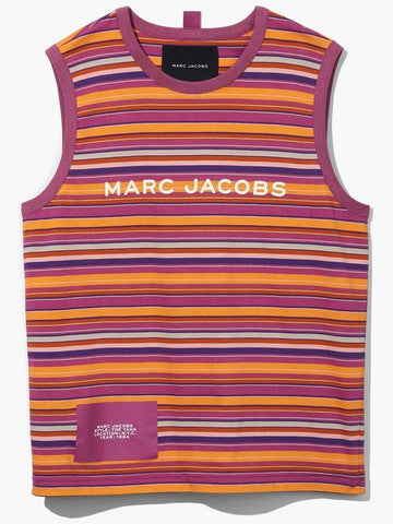 Tank Color Stripes_Purple Multi (C607P06PF22-501) - MARC JACOBS - BALAAN 1