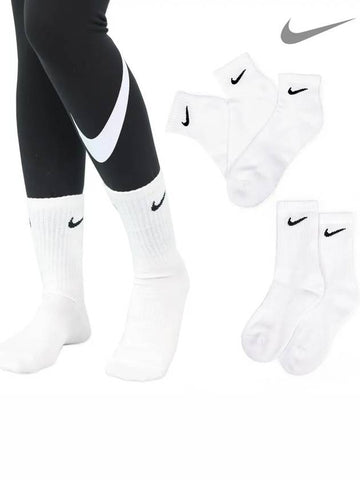 1 1 Everyday Sports Socks 3 Packs 3 Packs Total 6 Pairs - NIKE - BALAAN 1