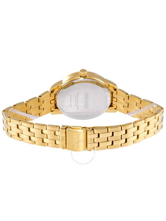 Seiko Essentials Quartz Champagne Dial Ladies Watch SUR444 - SEIKO - BALAAN 3