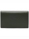 Logo Color Block Saffiano Card Wallet Green - MARNI - BALAAN 5