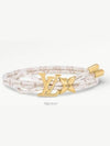 LV Bloom Bracelet Gold Beige - LOUIS VUITTON - BALAAN 2