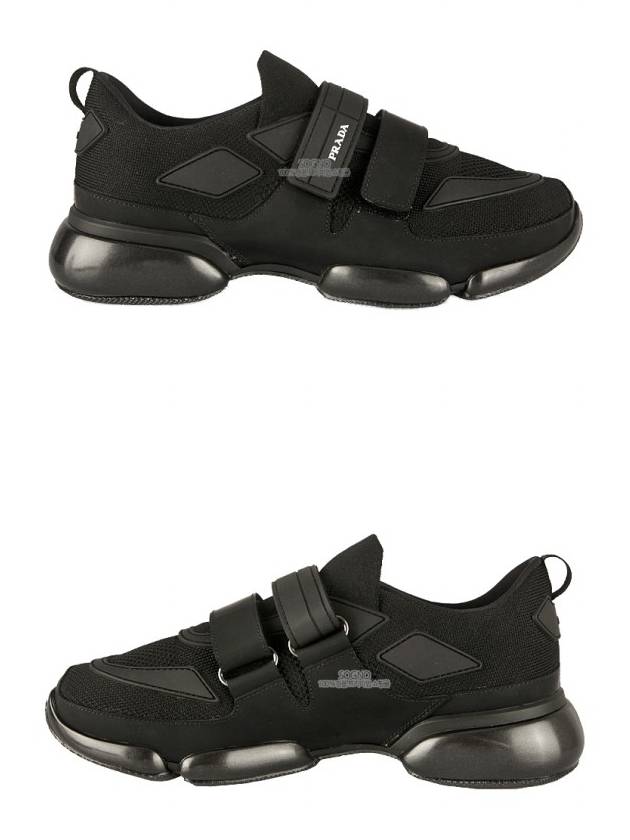 CloudBust Low Top Sneakers Black - PRADA - BALAAN 6