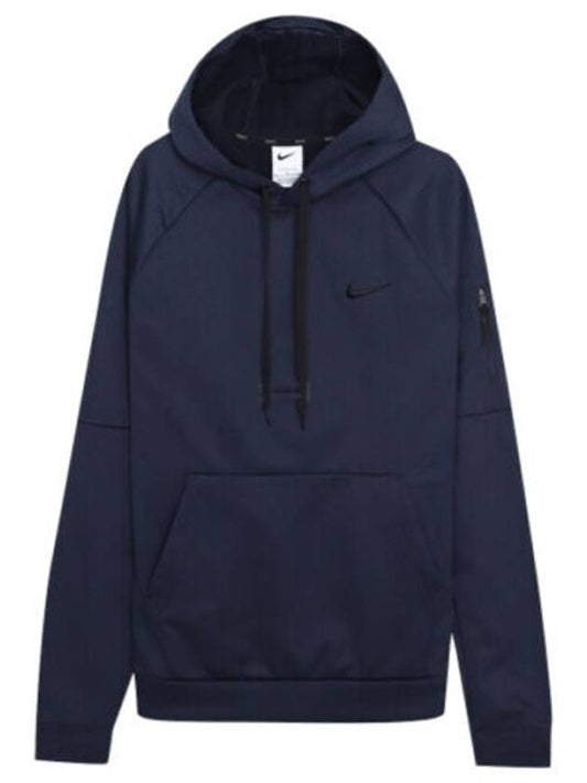 Thermafit Fitness Hoodie Obsidian - NIKE - BALAAN 1