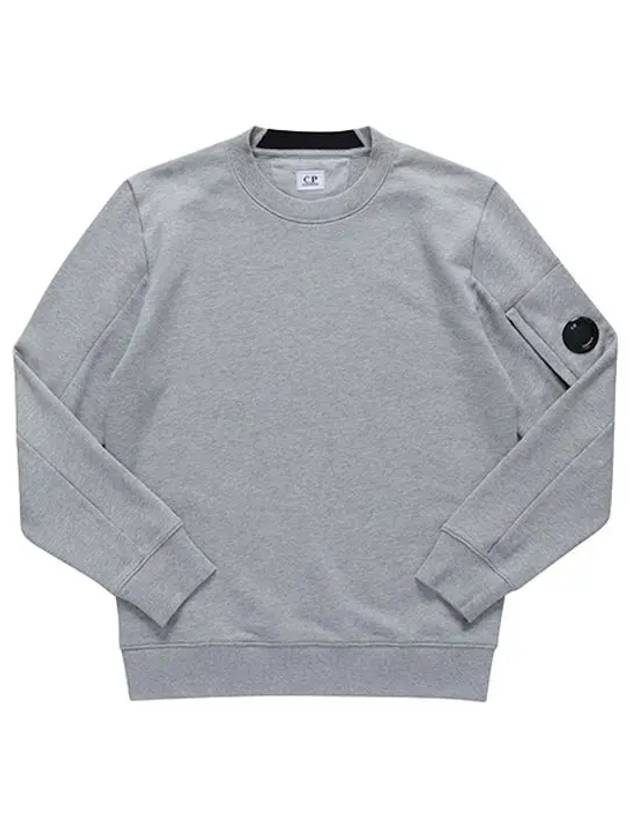 Diagonal Raised Fleece Sweatshirt Grey - CP COMPANY - BALAAN 3