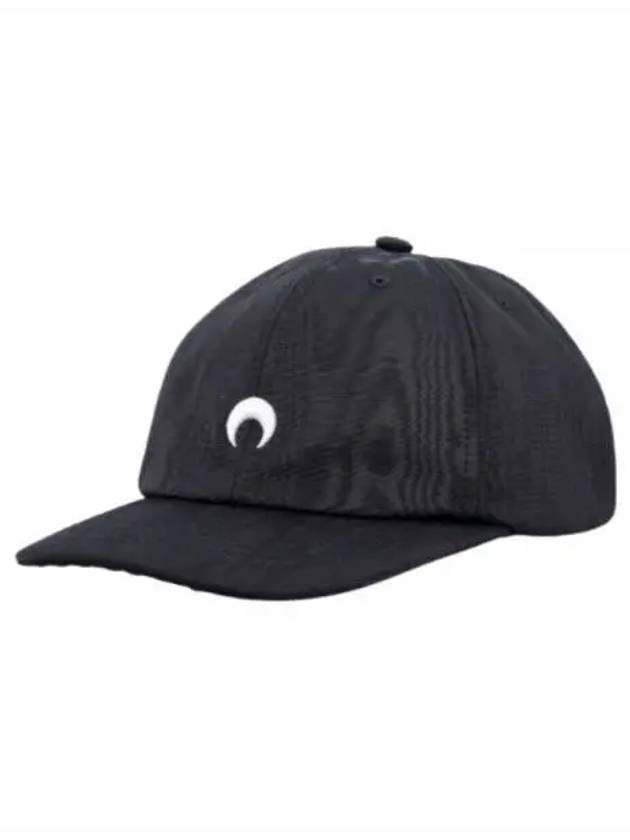 Regenerated Moire Ball Cap Black - MARINE SERRE - BALAAN 2