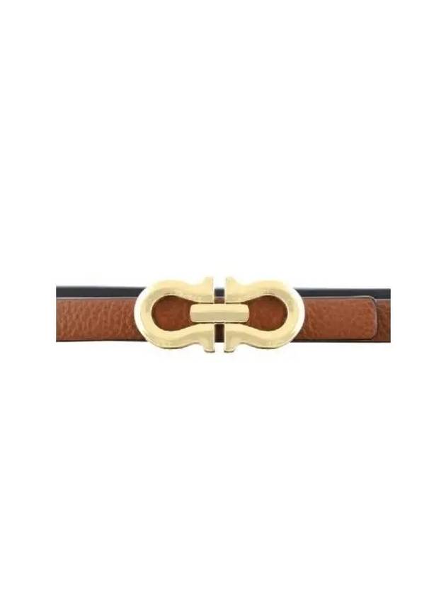 FERRAGAMO Women s Hat Gancini Reversible Calfskin Belt 776828 004 - SALVATORE FERRAGAMO - BALAAN 3