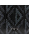 CD Diamond Canvas Half Wallet Black - DIOR - BALAAN 4