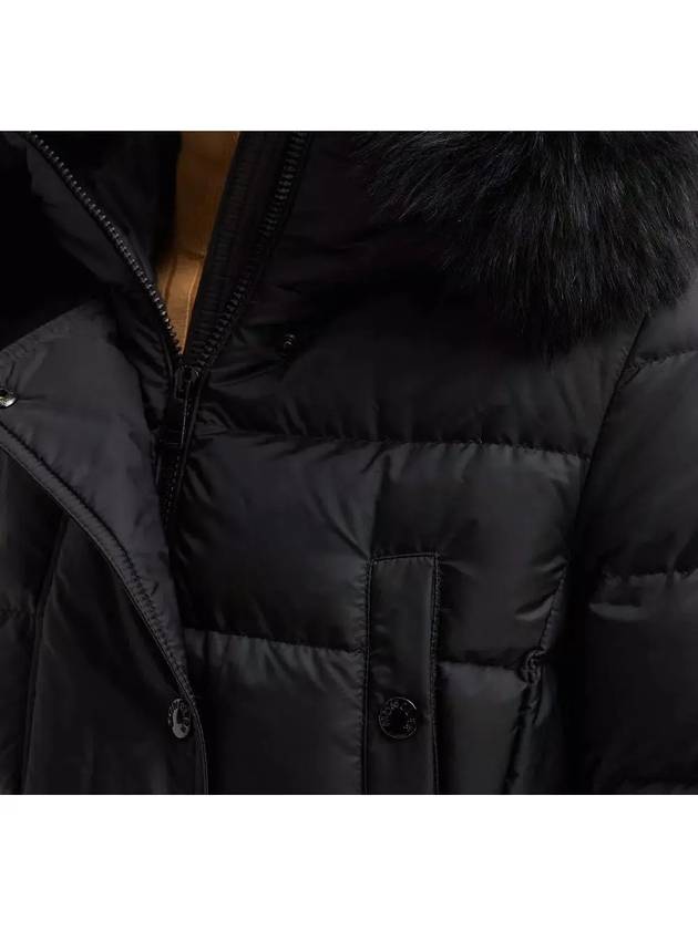 Women's Khloe Long Down Padding Black - MONCLER - BALAAN 6