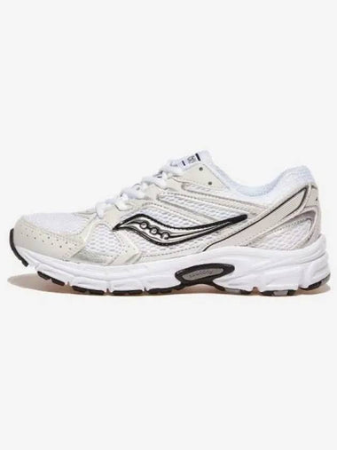 Shoes Running Sneakers Light Comfortable Ride Millennium U WHITE SILVER - SAUCONY - BALAAN 1