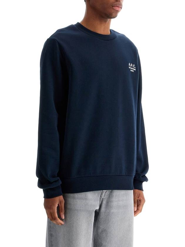 Standard Rue Madame Sweatshirt Navy - A.P.C. - BALAAN 4