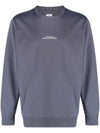 Metropolis logo embroidered sweatshirt - CP COMPANY - BALAAN.