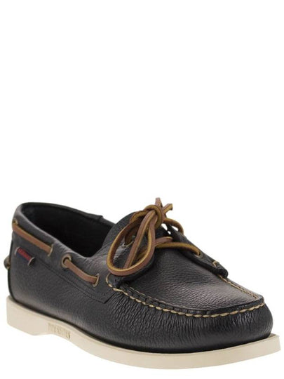 PORTLAND - Moccasin with grained leather - SEBAGO - BALAAN 2