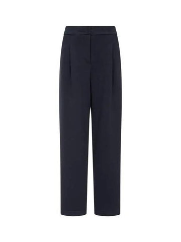 Women s Cotton Terry Easy Pants Navy 270971 - EMPORIO ARMANI - BALAAN 1