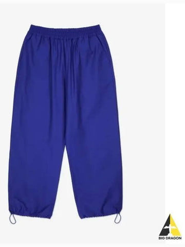 Wide Leg Drawcord Pants Klein Blue GIASNW1034KLEINBLUE - STUDIO NICHOLSON - BALAAN 1