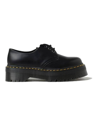 Quad Polished Smooth Loafers Black - DR. MARTENS - BALAAN 1