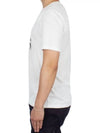 Graphic Logo Print Short Sleeve T-Shirt White - CP COMPANY - BALAAN 4