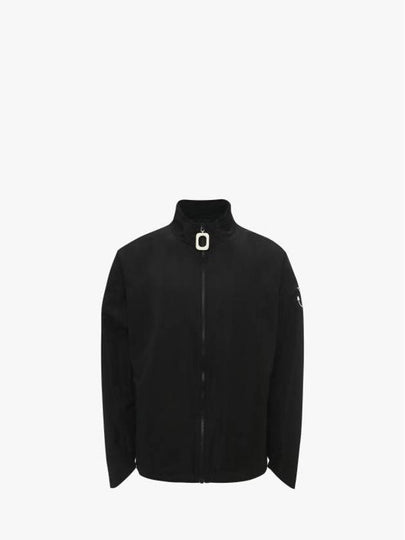 Logo Print Zip-up Track Jacket Black - JW ANDERSON - BALAAN 2