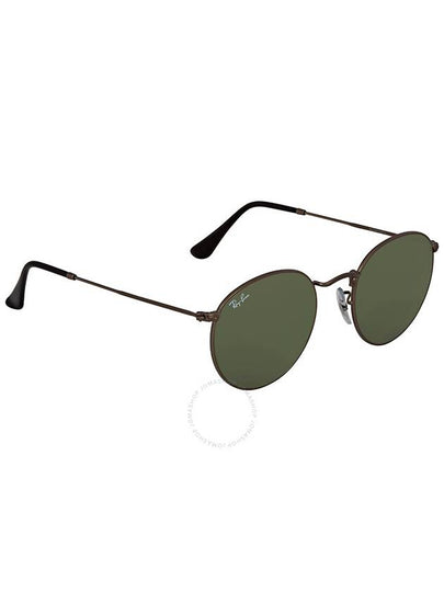 Ray Ban Round Metal Green Classic G-15 Unisex Sunglasses RB3447 029 50 - RAY-BAN - BALAAN 2